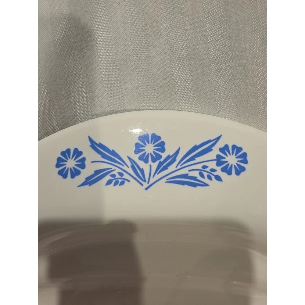 Vintage Corning Ware Blue Cornflower Roasting Platter Dish-Pan P-19 Meat Tray